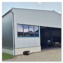2010 New production and storage hall